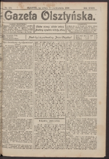 Gazeta Olsztyńska, 1908, nr 119