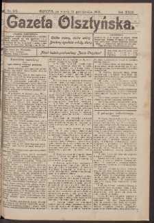 Gazeta Olsztyńska, 1908, nr 123