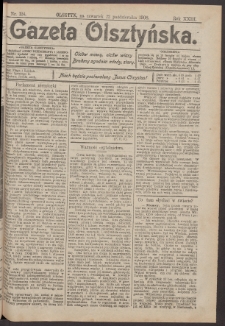 Gazeta Olsztyńska, 1908, nr 124