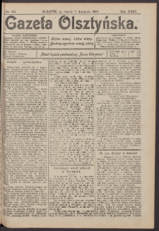 Gazeta Olsztyńska, 1908, nr 129