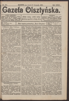 Gazeta Olsztyńska, 1908, nr 135