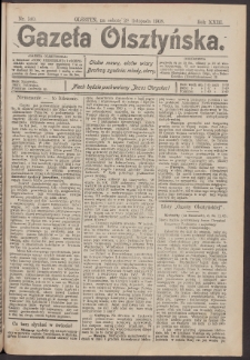 Gazeta Olsztyńska, 1908, nr 140