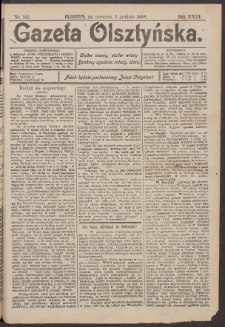 Gazeta Olsztyńska, 1908, nr 142