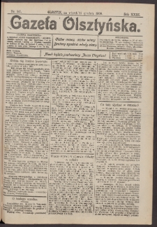 Gazeta Olsztyńska, 1908, nr 147