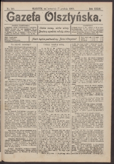 Gazeta Olsztyńska, 1908, nr 148