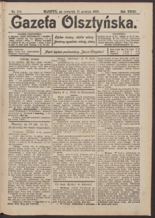 Gazeta Olsztyńska, 1908, nr 153