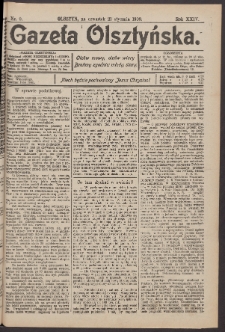 Gazeta Olsztyńska, 1909, nr 9