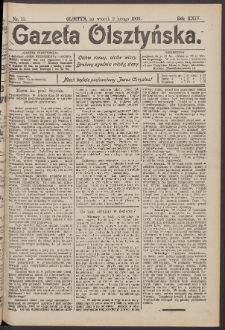 Gazeta Olsztyńska, 1909, nr 15