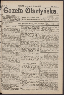 Gazeta Olsztyńska, 1909, nr 16