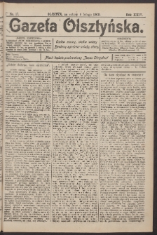 Gazeta Olsztyńska, 1909, nr 17