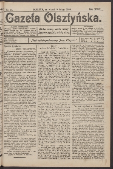 Gazeta Olsztyńska, 1909, nr 18