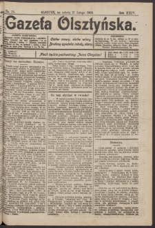 Gazeta Olsztyńska, 1909, nr 26