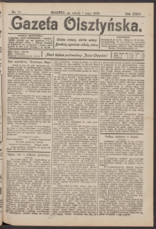 Gazeta Olsztyńska, 1909, nr 52