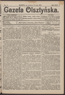 Gazeta Olsztyńska, 1909, nr 56