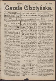Gazeta Olsztyńska, 1909, nr 91