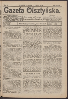 Gazeta Olsztyńska, 1909, nr 96