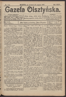 Gazeta Olsztyńska, 1909, nr 100