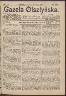 Gazeta Olsztyńska, 1909, nr 103