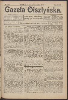 Gazeta Olsztyńska, 1909, nr 108