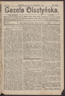 Gazeta Olsztyńska, 1909, nr 122