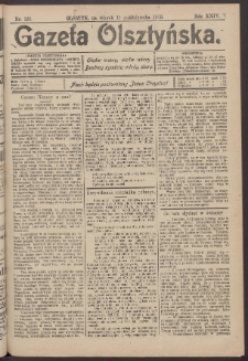 Gazeta Olsztyńska, 1909, nr 123