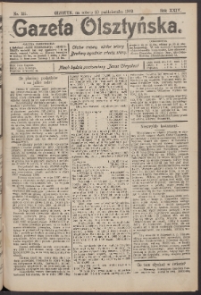 Gazeta Olsztyńska, 1909, nr 125
