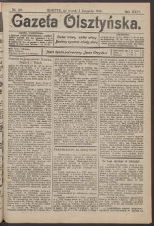 Gazeta Olsztyńska, 1909, nr 129