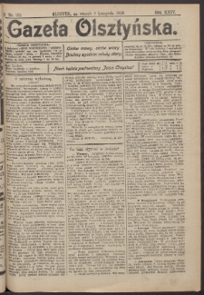 Gazeta Olsztyńska, 1909, nr 132