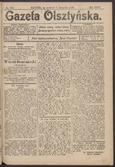 Gazeta Olsztyńska, 1909, nr 133