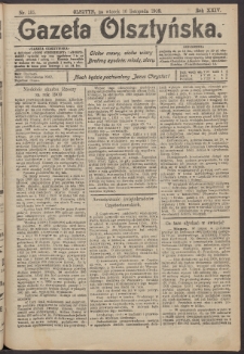 Gazeta Olsztyńska, 1909, nr 135