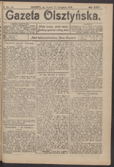 Gazeta Olsztyńska, 1909, nr 141
