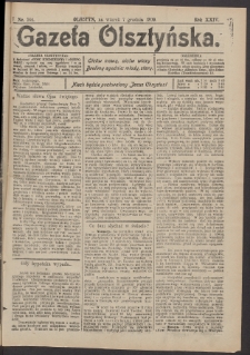 Gazeta Olsztyńska, 1909, nr 144
