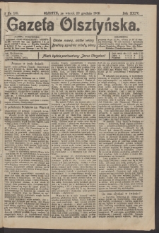 Gazeta Olsztyńska, 1909, nr 153