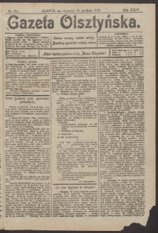 Gazeta Olsztyńska, 1909, nr 154