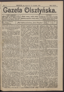 Gazeta Olsztyńska, 1910, nr 9