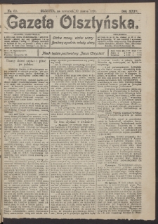 Gazeta Olsztyńska, 1910, nr 30