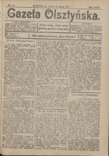 Gazeta Olsztyńska, 1910, nr 31
