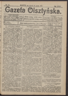 Gazeta Olsztyńska, 1910, nr 32