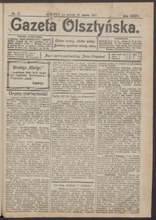 Gazeta Olsztyńska, 1910, nr 37