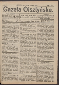 Gazeta Olsztyńska, 1910, nr 38