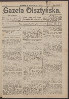 Gazeta Olsztyńska, 1910, nr 57