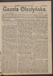 Gazeta Olsztyńska, 1910, nr 61