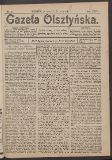 Gazeta Olsztyńska, 1910, nr 61