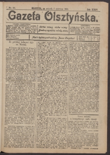 Gazeta Olsztyńska, 1910, nr 66