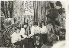 [Wieczór poświęcony poezji Czesława Miłosza w Miejskiej Bibliotece Publicznej w Biskupcu]