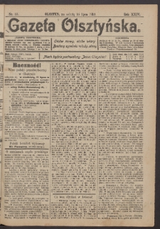 Gazeta Olsztyńska, 1910, nr 83