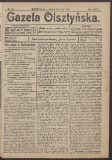Gazeta Olsztyńska, 1910, nr 88