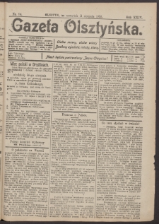 Gazeta Olsztyńska, 1910, nr 94