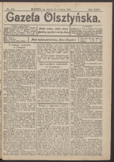 Gazeta Olsztyńska, 1910, nr 102