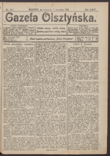 Gazeta Olsztyńska, 1910, nr 106